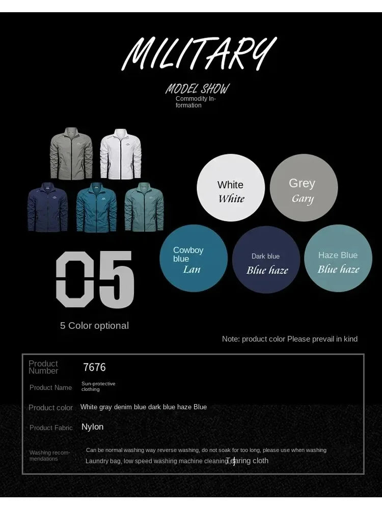 WindPro Light UV-Jacke - 2 Taschen, leicht, atmungsaktiv