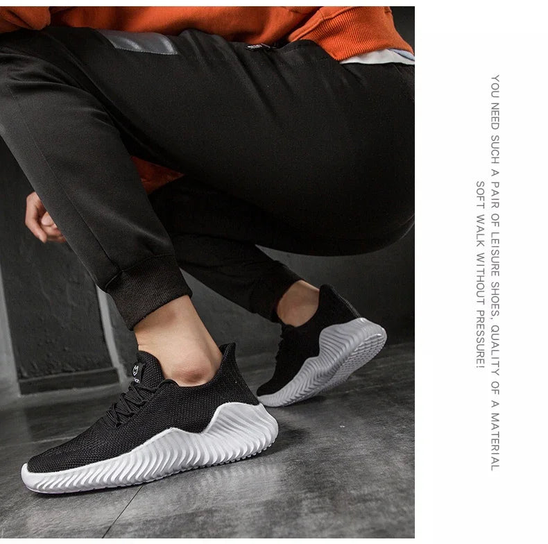 Men's Sneakers White Walking Running Shoes Men Casual Shoes Sneakers for Men Plus Size 49 Mens Tenis Masculino
