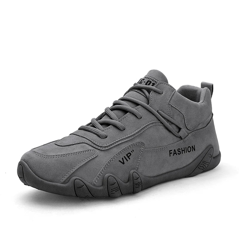 Sneakers for Men Autumn Flat Bottom Wear-resistant Workwear Anti Slip Men's Hiking Lightweight and Versatile Trendy Shoes Casual