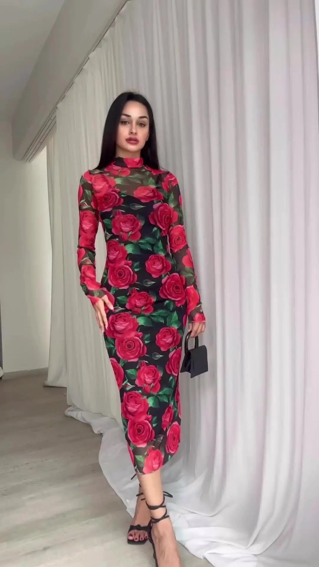 Rochie musulmană pentru femei, model mânecă lungă, model Abaya, rochie de seară, model Ramadan, Kaftan, Islam, Dubai, arab, rochie lungă, 2024