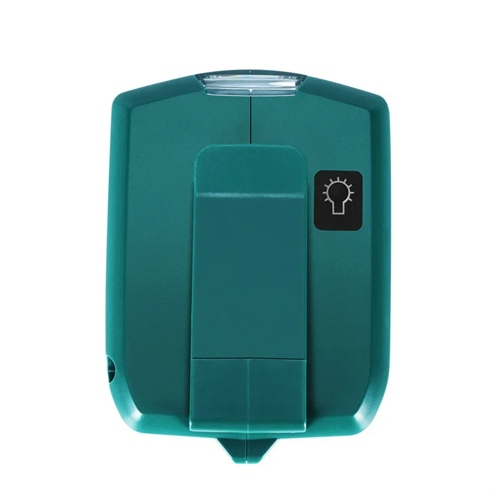 Work Light Portable Lighting Flashlight 14.4-18V Li-Ion Battery 12W for Makita Battery and Charger with USB Port for Outdoor Use