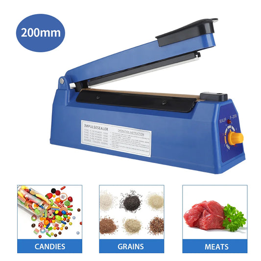 Siegelgerät 2025: Impulse Sealer Manual Heat Sealer Machine 8 inch Plastic Bags Shrink Wrap Bag Sealers Vacuum Sealer Packaging Machine Collection