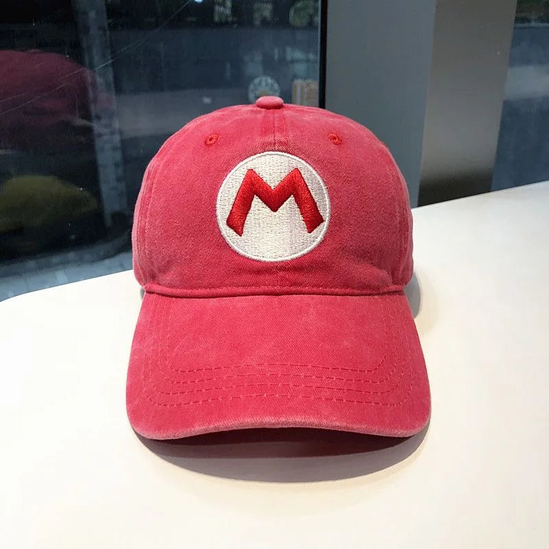 Șapcă de baseball unisex din bumbac spălat, brodată cu litere, reglabilă, casual, în aer liber, streetwear, sport, pălărie