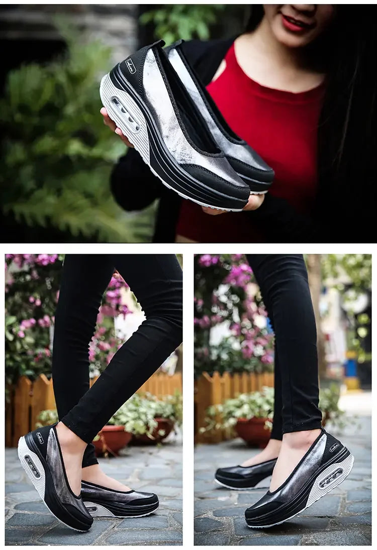 Shoes for Women Shoes 2023 New Flats Women Loafers Slip on Shoes Woman Tenis Feminino Casual Outdoors Plus Size Woman Sneakers