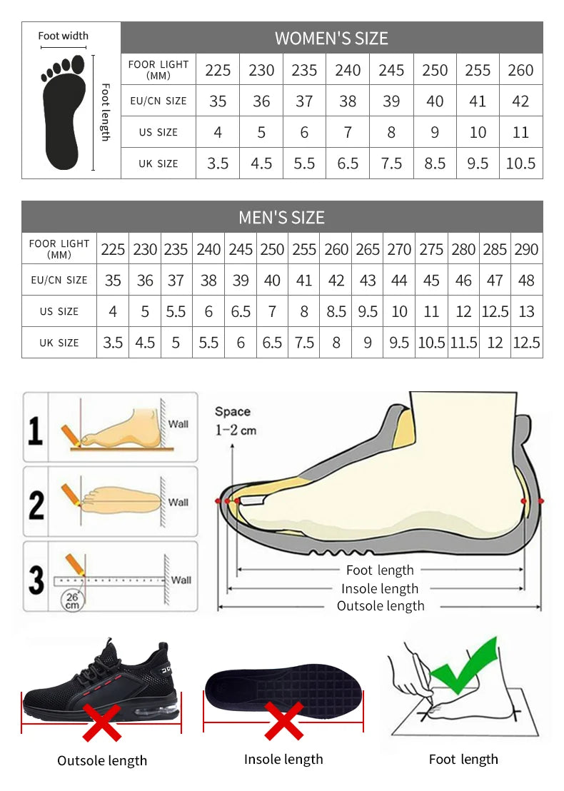 TANRDON W0484 Stahlkappe Sicherheitsstiefel - Größe 46 Leder