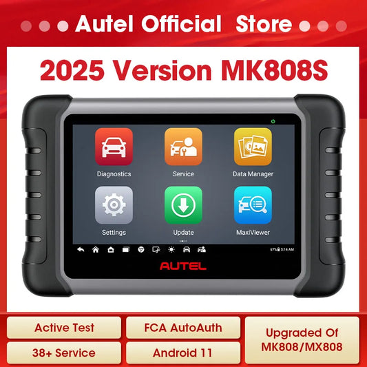 Autel MaxiCOM MK808S OBD2 Scanner Automotivo Auto Diagnose Werkzeug OBD 2 Scanner Aktiv Test Code Reader Schlüssel Codierung Werkzeug