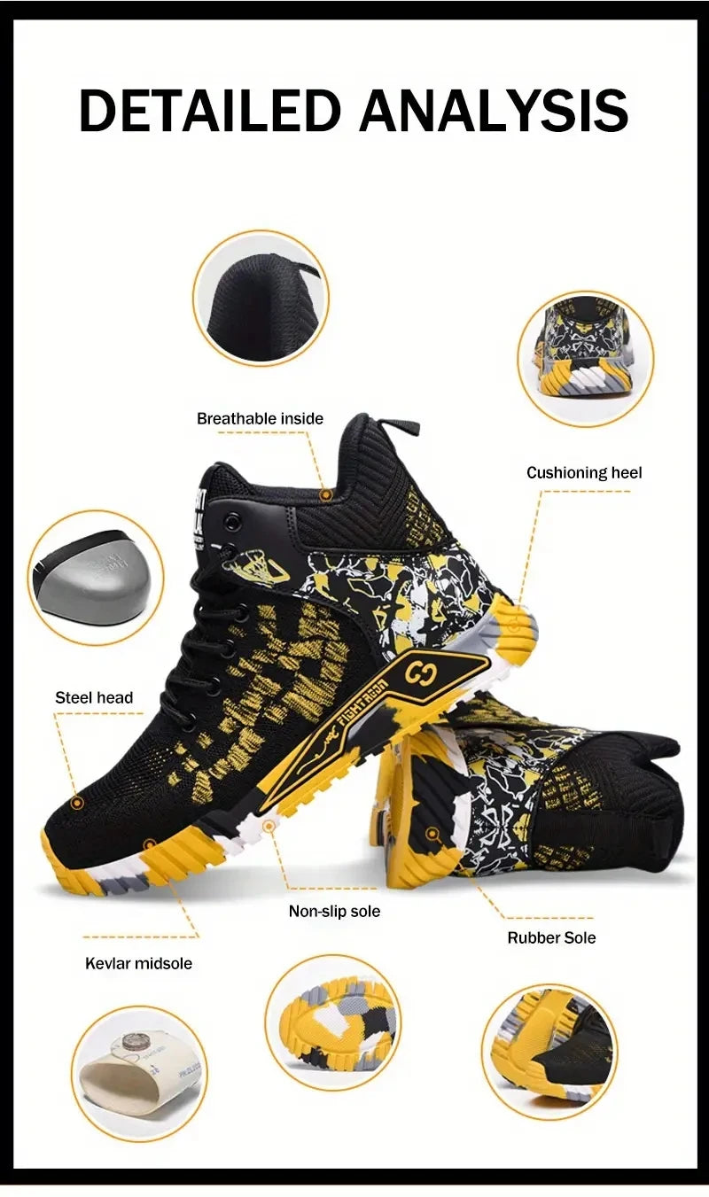 Choice 862 Sicherheits-Halbschuh - Größe 44,Textil,Gummi