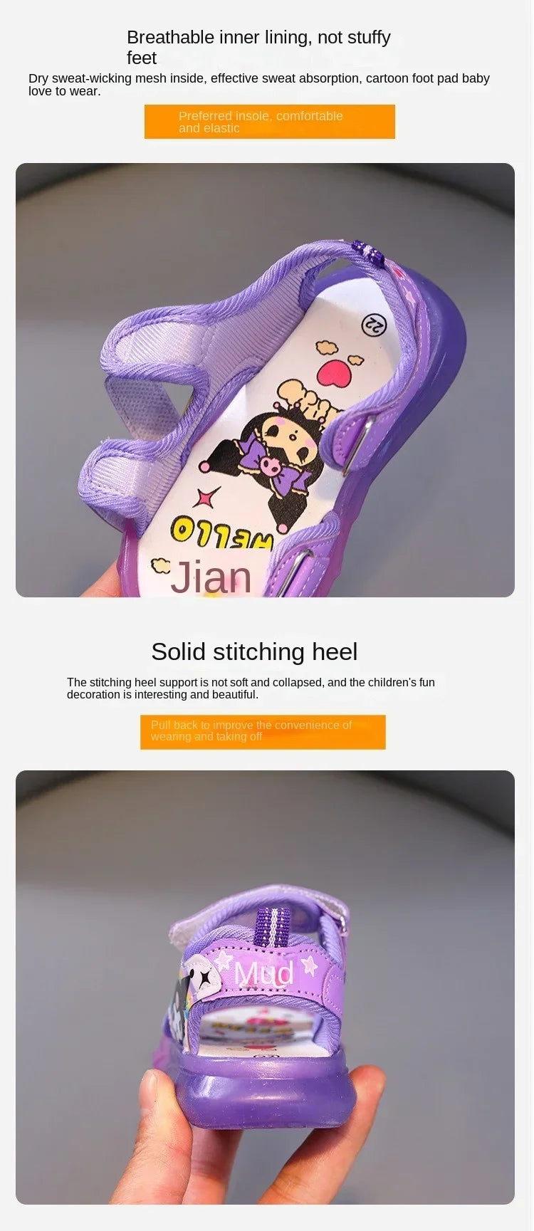 Lumi Leuchtende Schuhe - Weiche Sohle LED Gr 20-27