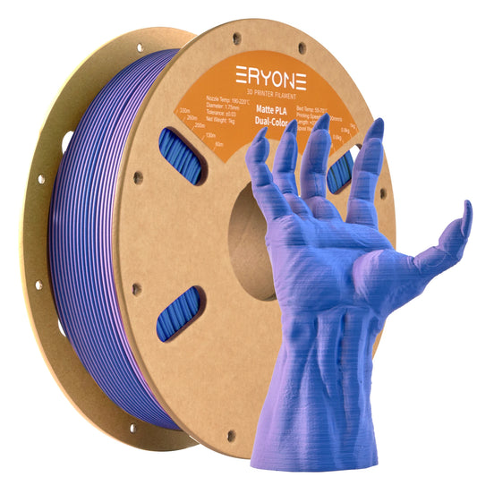 ERYONE Matte Dual Color PLA - 1,75 mm 1 kg Toleranz 0,03 mm