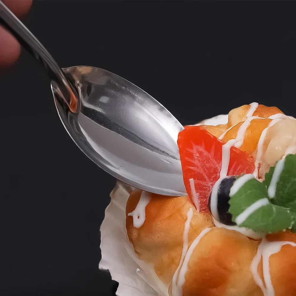 SilverChef Löffel Langgriff - 30 Stück Edelstahl 20 cm