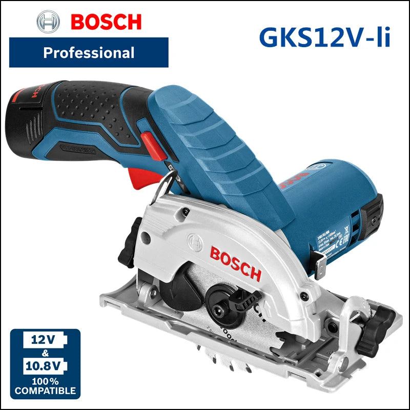 Kreissäge 2025: Bosch GKS 12V-LI Electric Circular Saw 85Mm Cordless 12V - Wood Saw Electric Chainsaw Professional Woodworking Cutting Power Tool Collection