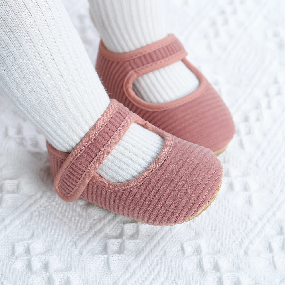Baby Frühling Herbst Schuhe 2025 - Süße Kleinkind Mädchen 0-18 Monate - Weich Atmungsaktiv Anti-Rutsch Erste Laufschuhe