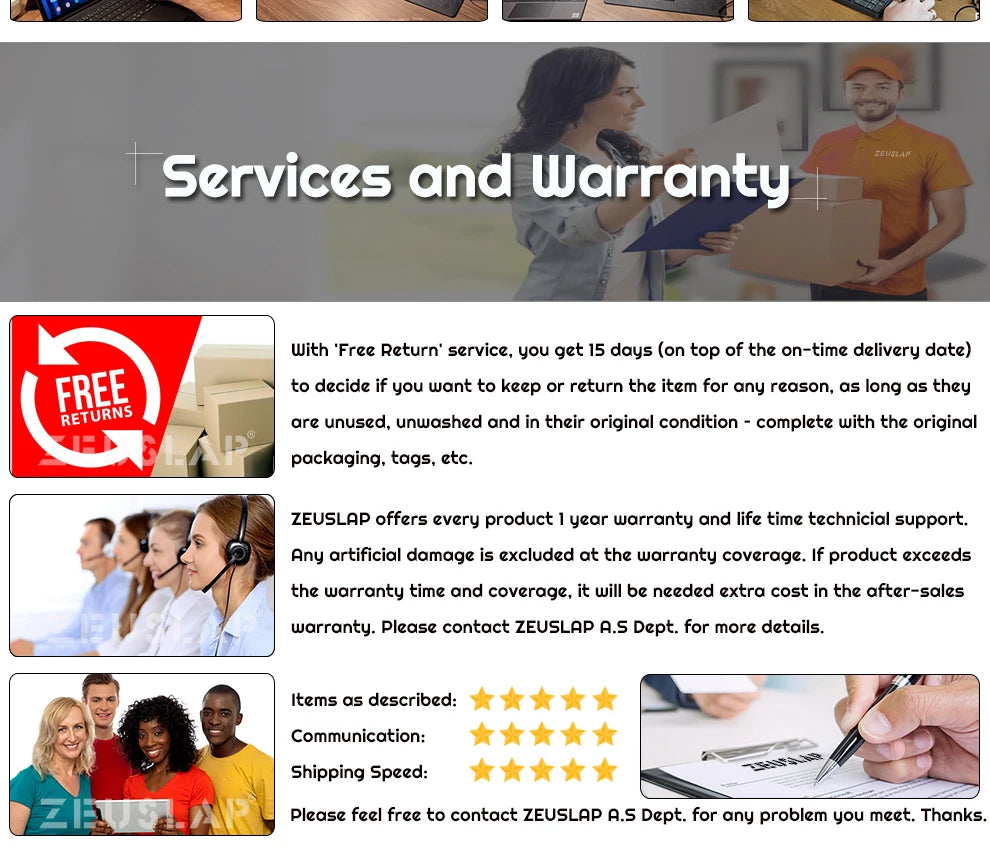 Monitor portabil ZEUSLAP de 16" 2.5K 144Hz - 2560×1600