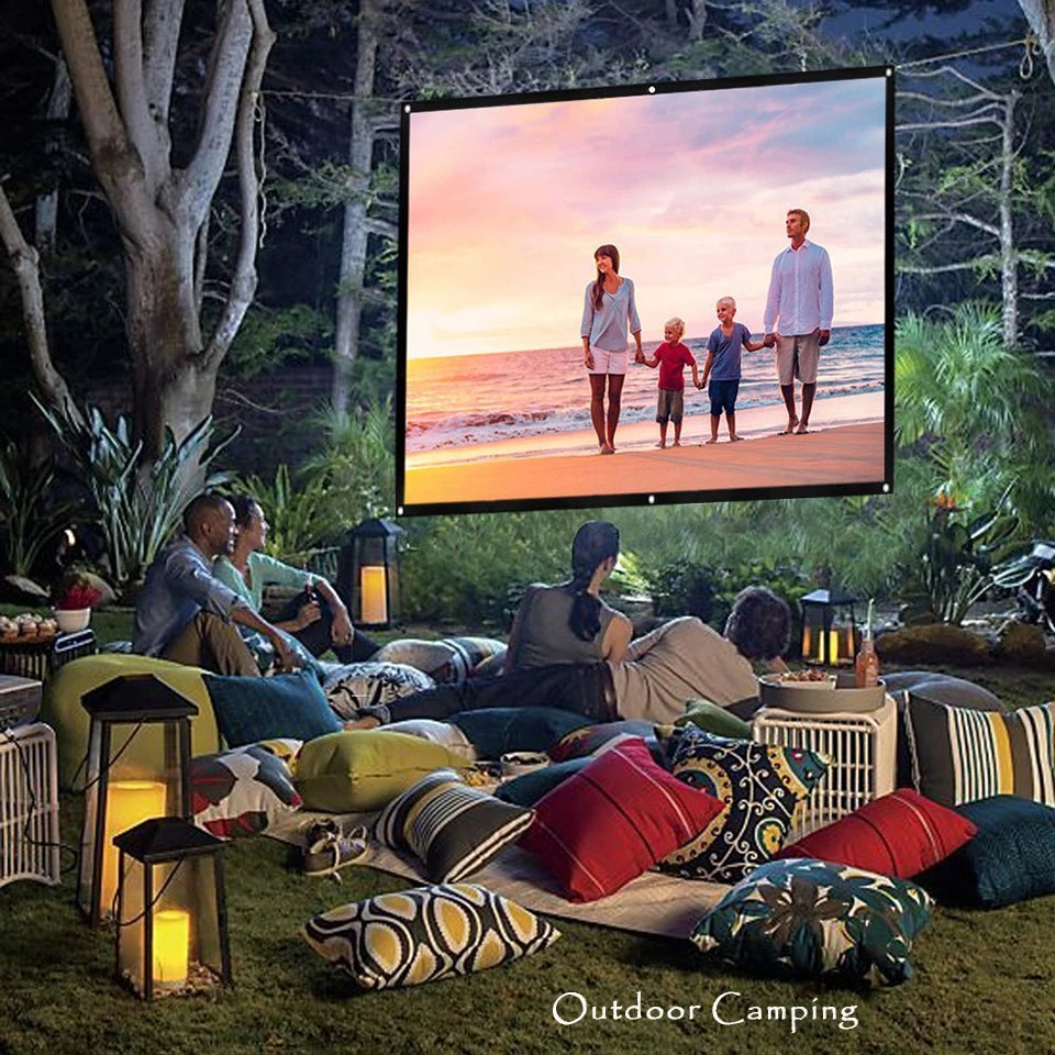 Outdoor-Leinwand 2025: Multi-Size Portable-Screen - Travel Theater Collection