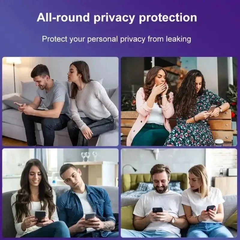 KENNAGE Iphone Privacy Glas - Fullcover Anti Kratz AntiPrint