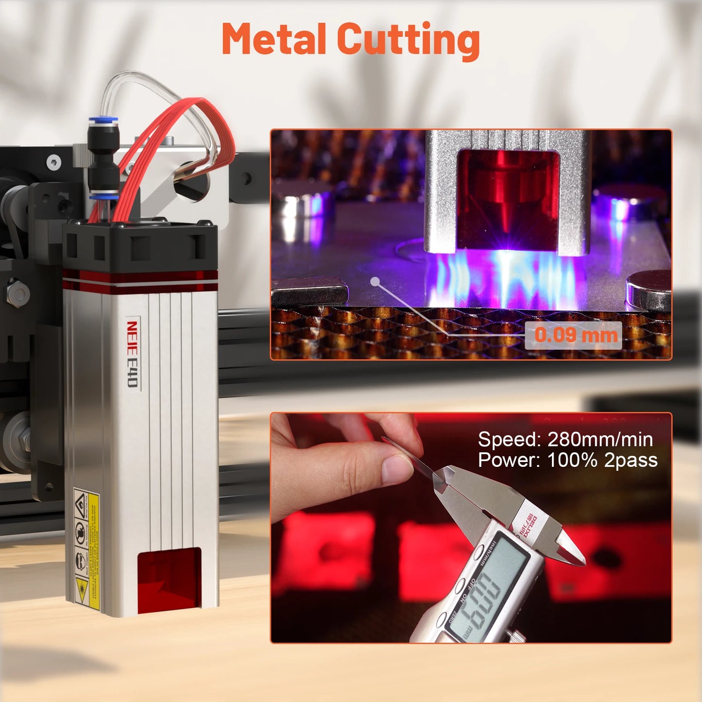 Lasergravur-Maschine 2025: NEJE Max 4 V2 Pro Laser Engraver 1000mm/s High Speed - 254DPI Precision Motorized Z-Axis Wood Acrylic Leather Collection