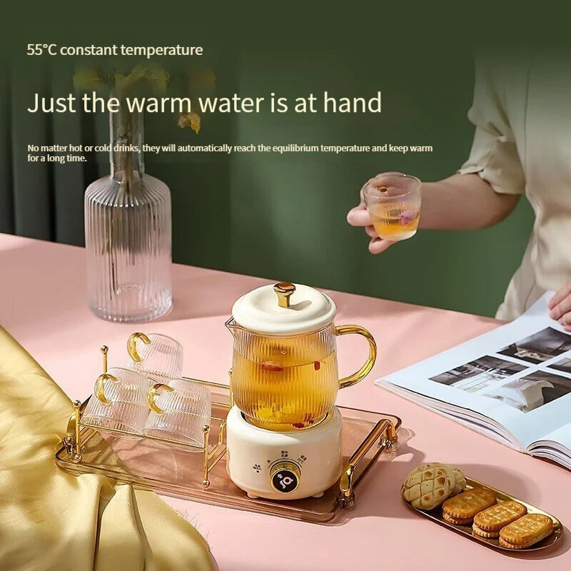 Gesundheitserhaltung Topf, Multi-funktional Haushalt Büro Konstante Temperatur Topf, Klein Glas Vollautomatisch Medizin Topf