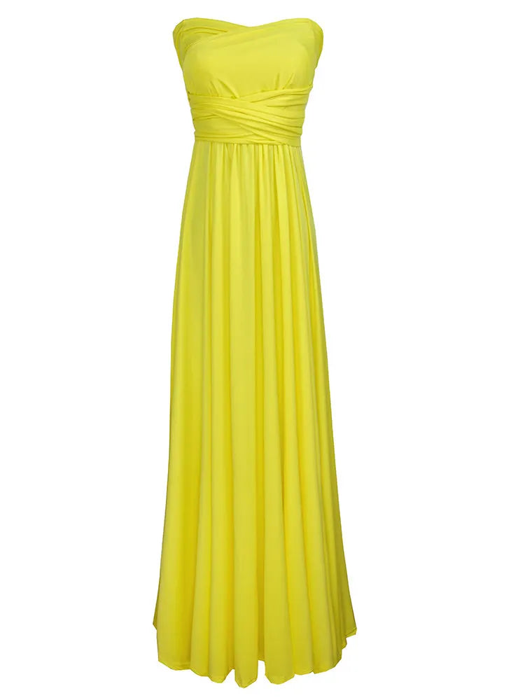 Rochie lungă elegantă de club, stil boho, rochie roșie de bandaj, pentru petrecere, cu mai multe variante, convertibilă, infinit, rochie lungă pentru femeie