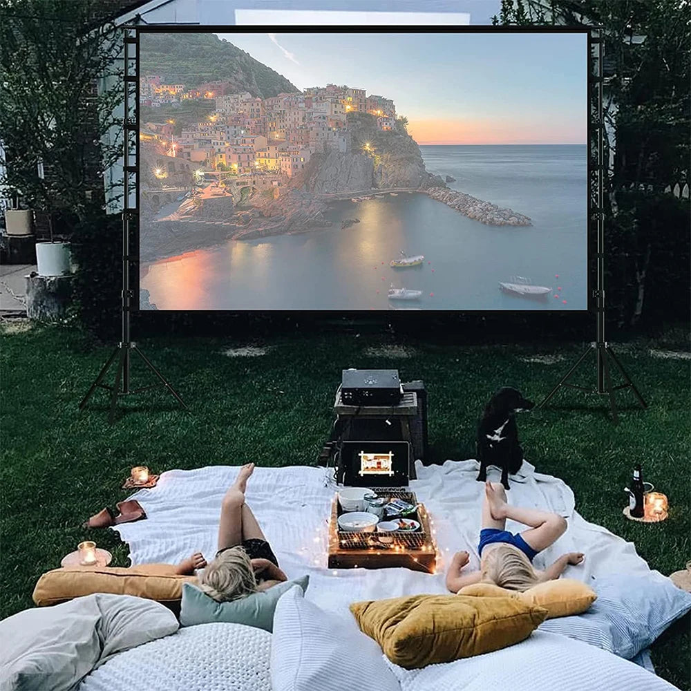 Projektor-Leinwand 2025: VEIDADZ Portable Stand-Screen - Home Theater Collection