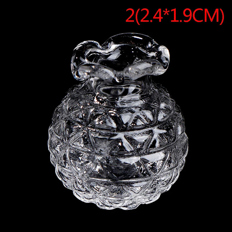 Choice Miniatur Blumentopf Glasvase - Maßstab 1:12 Keramik
