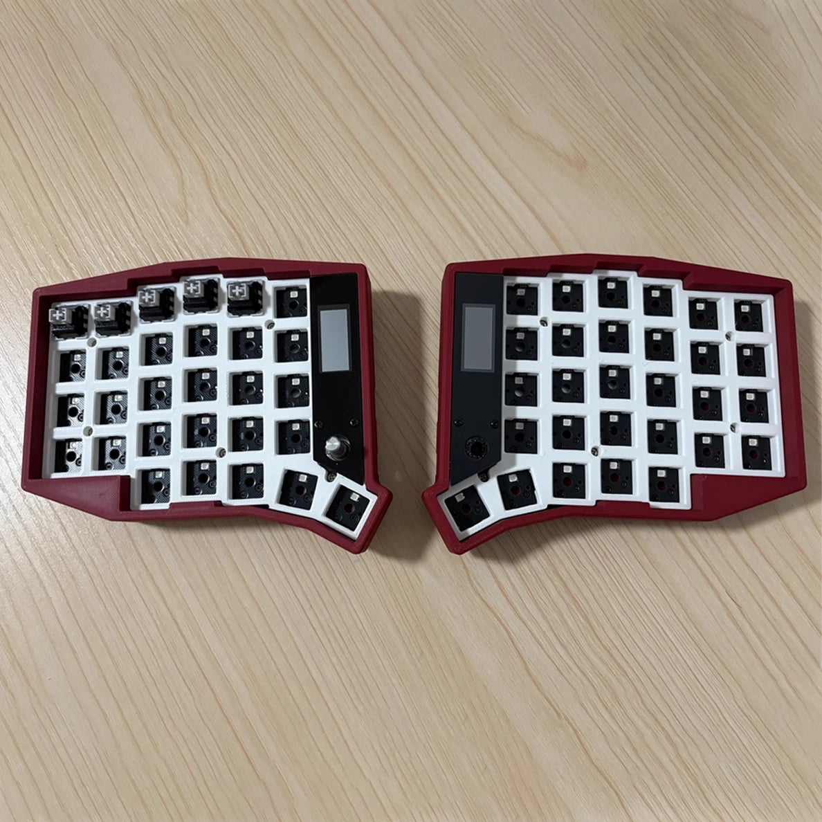 Sofle Split-Tastatur-Kit Dual-Modus - 58T Hot-Swap BT