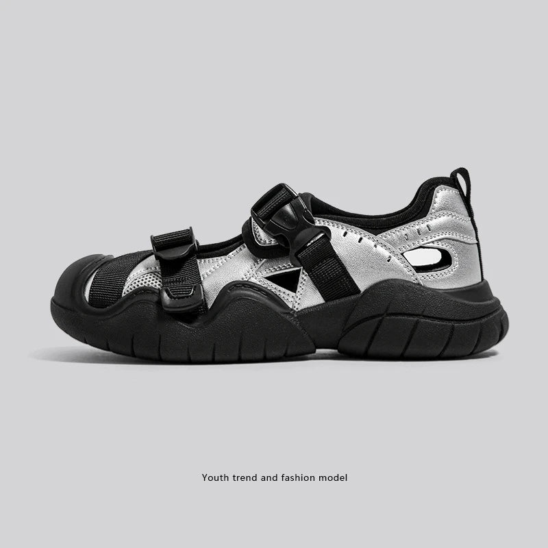 Vintage Clunky Sneaker breathable Shoes for Women Casual Hollow Out Sneakers Fashion shoe Sports