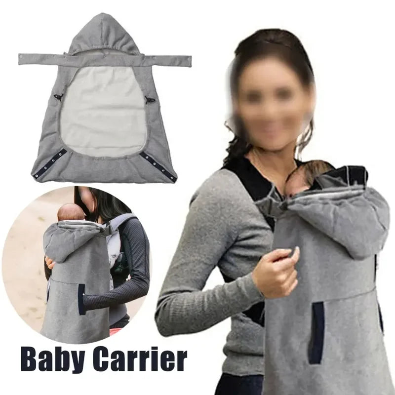 Infant Baby Carrier Wrap Cloak Sling Winter Warm Cover Blanket Cape Backpacks Baby Carrier Cloak Baby Cloak Pack Outdoor Play