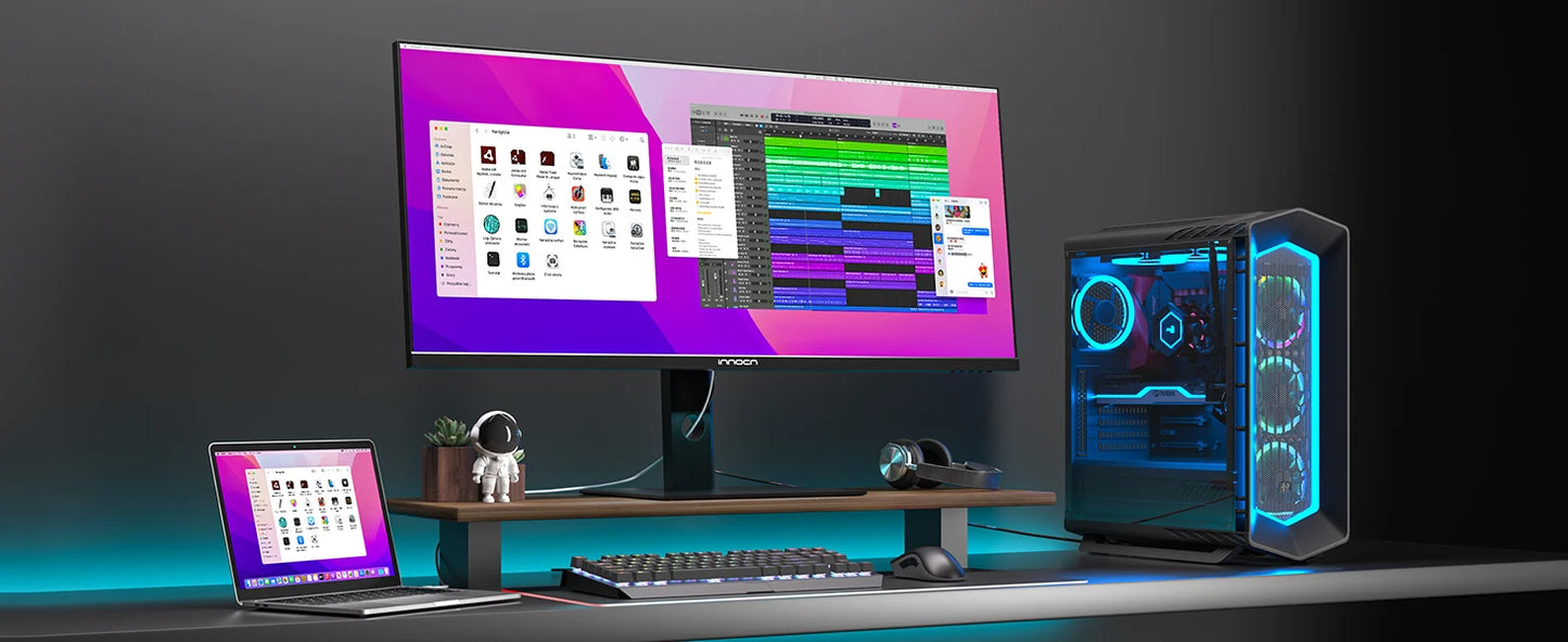 INNOCN 40C1R Ultrawide Monitor - 40" WQHD 3440x1440 144Hz