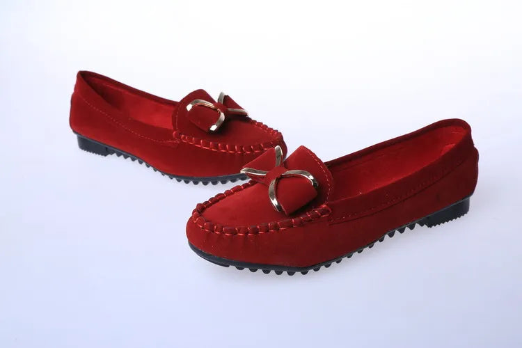 Women's Flat Shoes Fashion Casual Lofers 2023 Ladies Elegant Butterfly-Knot Comfortable Shoes Women Soft Classic Office Shoes
