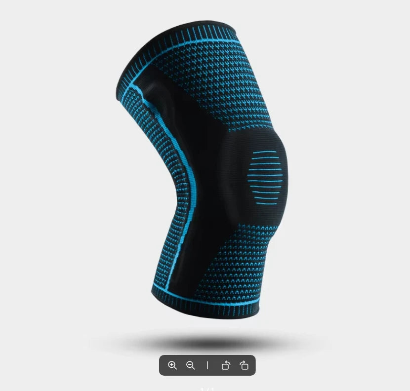 Knieschoner 2025: Nylon-Silicone Outdoor-Sports - Professional Fitness Collection