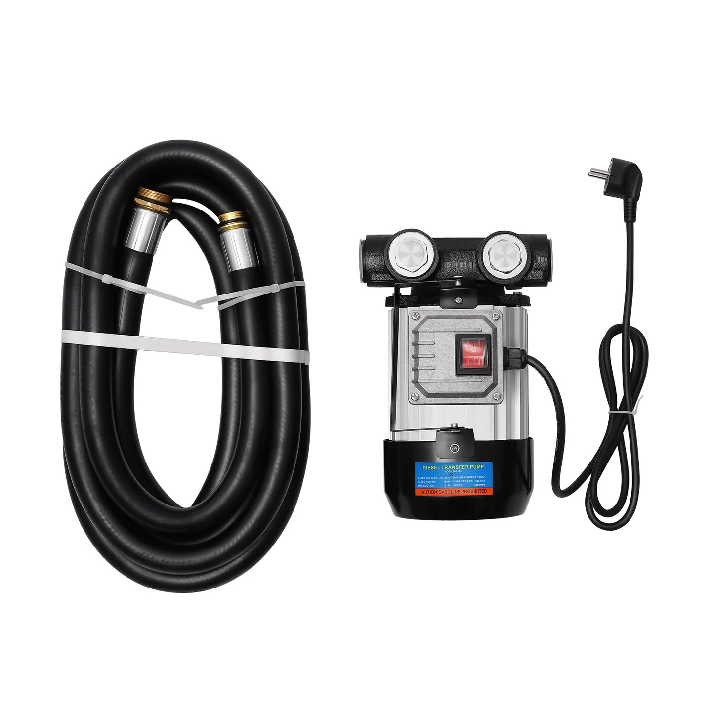 Dieselpumpe 2025: Diesel Pump Fuel Oil Pump Automatic Pistole 12V/230V 45L/50L/60L/MIN Self Priming Electric Oil Pump Diesel Pumpjack Kit Collection