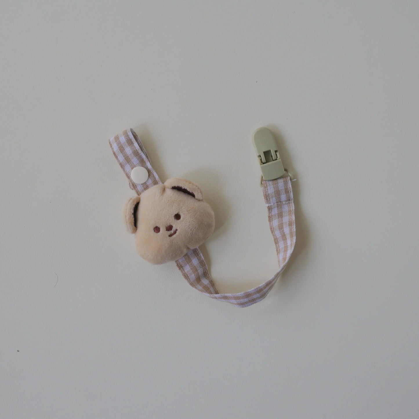 Baby Pacifier Clip Cute Bear Pacifier Chain Baby Pacifier Handheld Tooth Toy For Boys And Girls Enlightening Toy Pacifier Chain