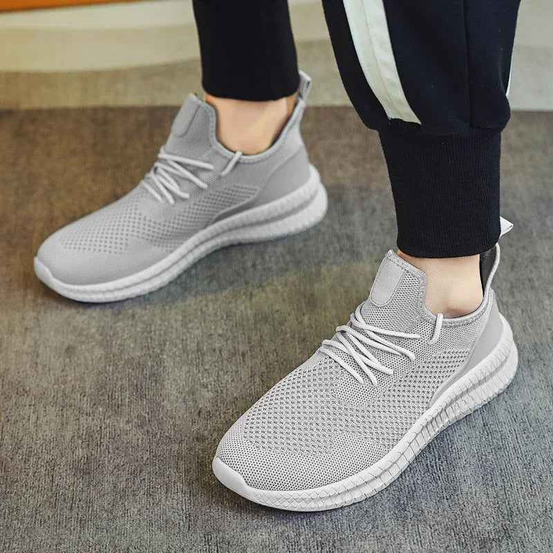 Men's Luxury Sneakers Fashion Trainer Athletic Casual Shoe High Quality Breathable Soft Running Walking Tennis Outdoor Man Shoes