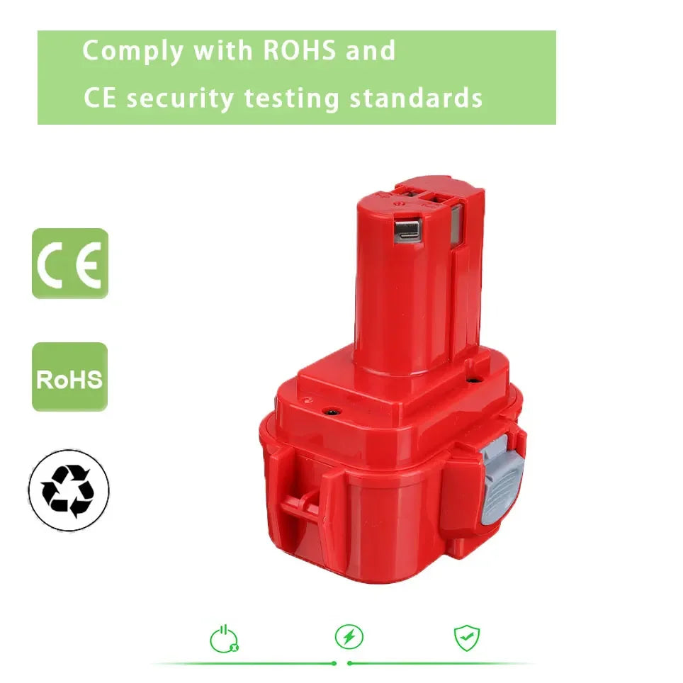 Makita 9.6V 4.8AH 6.8AH 9.8AH NI-MH Power Tools Battery MAKITA 9120 9122 9133 9134 9135 9135A PA09 6222D 6260D L70