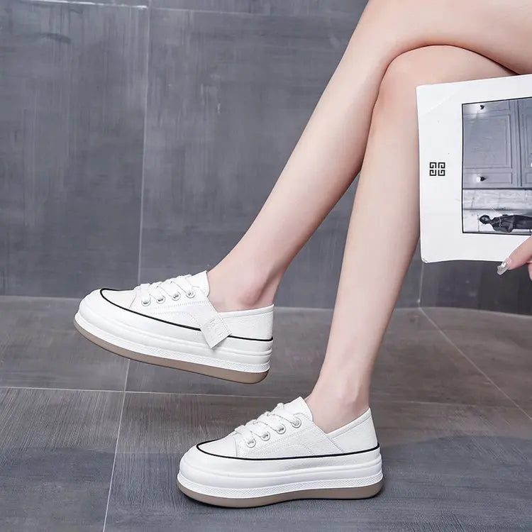 UXST JY100 Bequeme Plateausneaker - Größengetreu 1-3cm