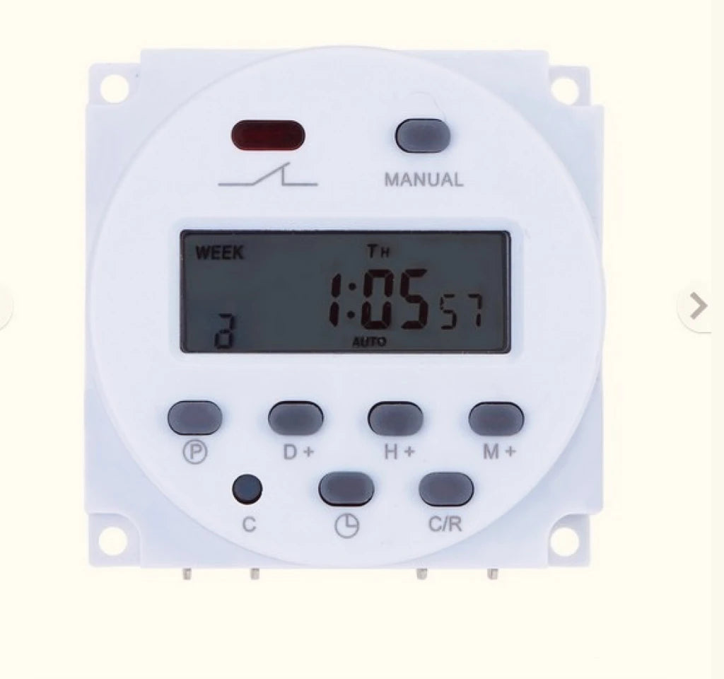 Hignconcerned YP109A Digitaler LCD Timer- 12V 24V 220V 110V