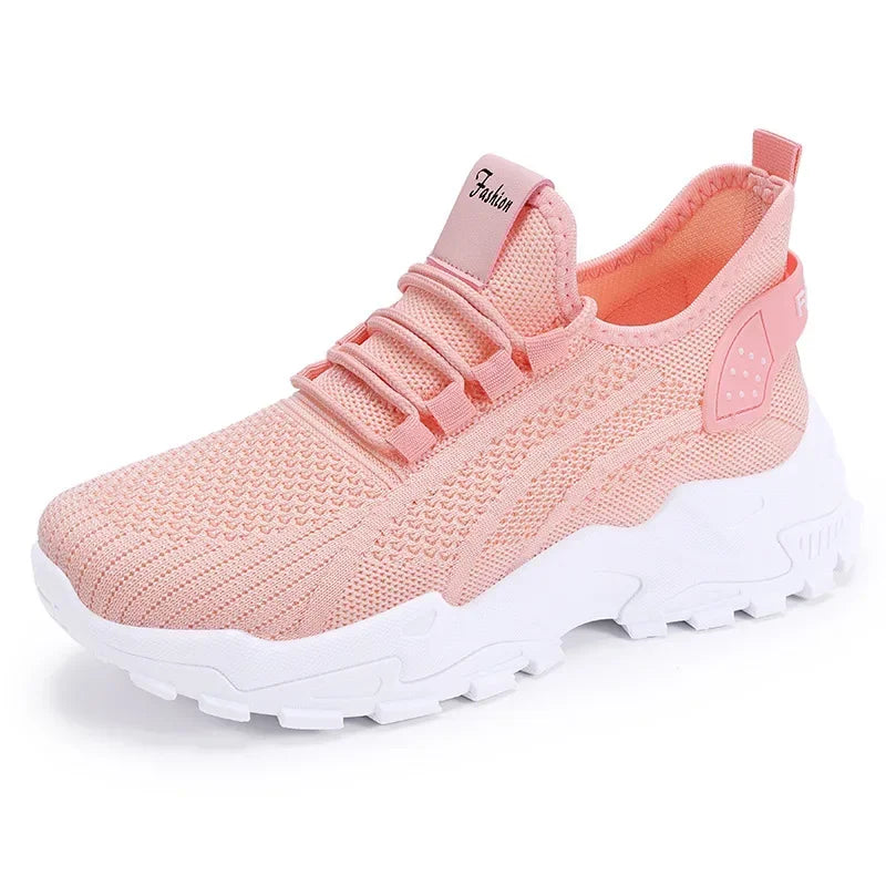 Damen-Sneaker 2025: Rollstep Women's Chunky Sneakers Lightweight Soft - Fashion Walking Shoes Breathable Tennis Sport Gym Workout Collection