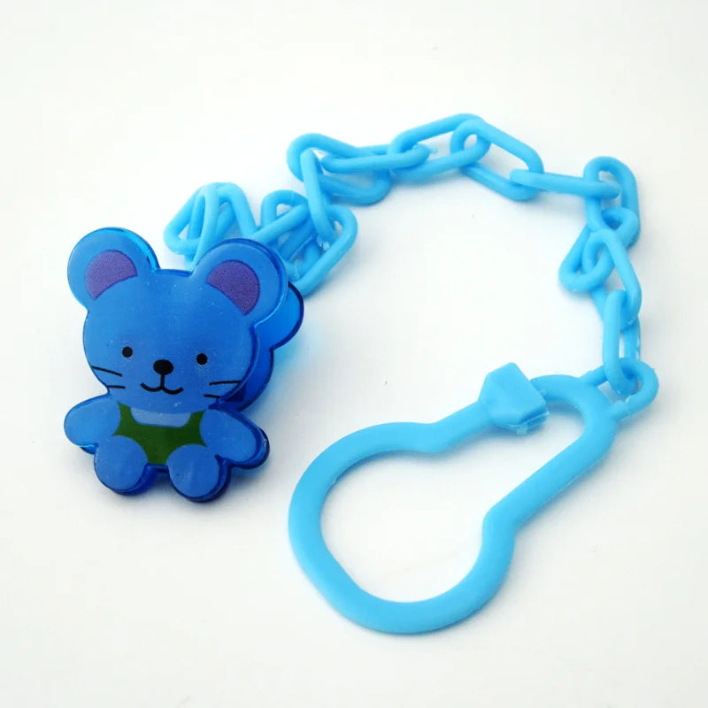 Etyakids Clip pentru suzetă cu animale din desene animate - Clip 0-36 luni 22 cm