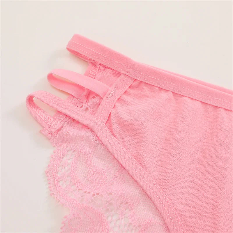 All Of Me N667 Spitzenwäsche Low Waist - 7er Set Viskose