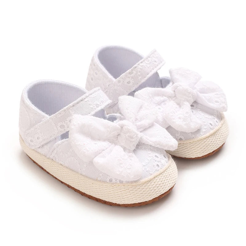 Baby Mädchen Schuhe 2025 - Süße Blume Rutschfeste Sohle Mary Jane Stil - Mode Sandalen Frühling Sommer 0-12M