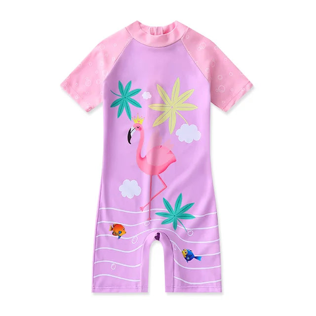 Kinder-Schwimmanzug 2025: Children's Swimwear New One-piece Swimsuit For Boys And Girls Little Kids Big Kids Sun Protection Hot Spring Swimming Set Collection