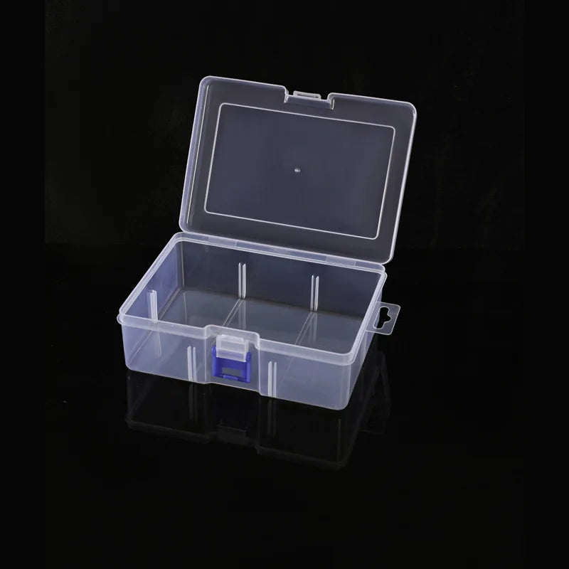 Klare Plastik Box Rechteckig Schraubendreher Bits Werkzeuge Bleads Staubdicht Wasserdicht Verpackung Lagerung Koffer Container
