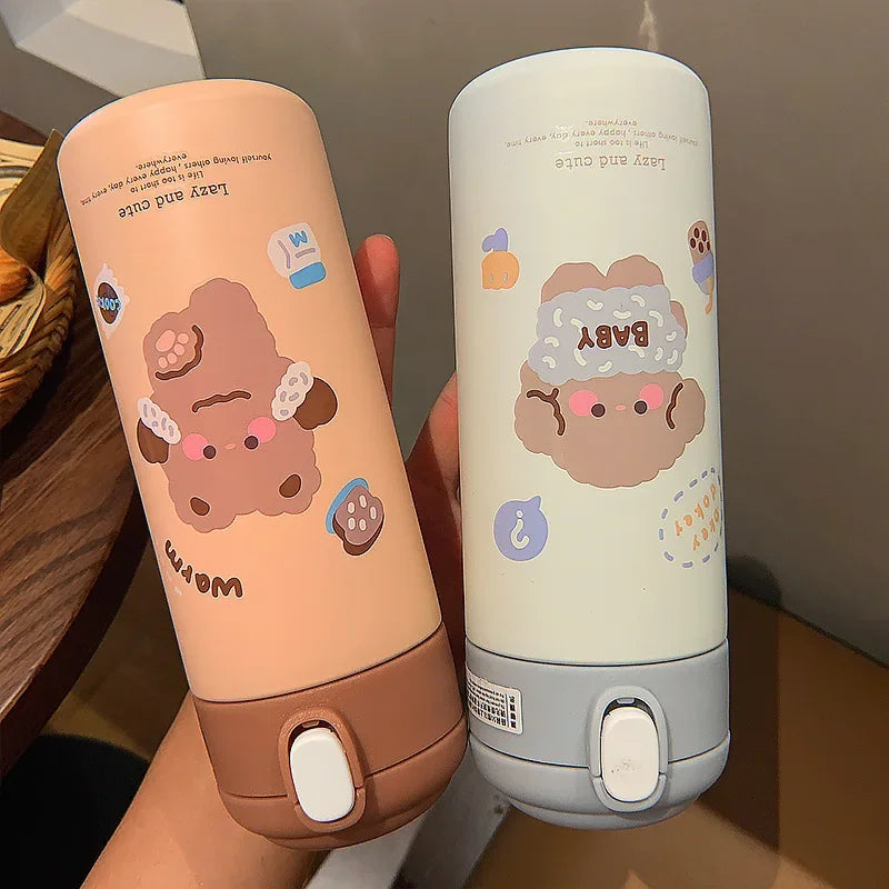 SMHXIANGQIANJIN Thermosflasche Vakuum - 380ml Edelstahl