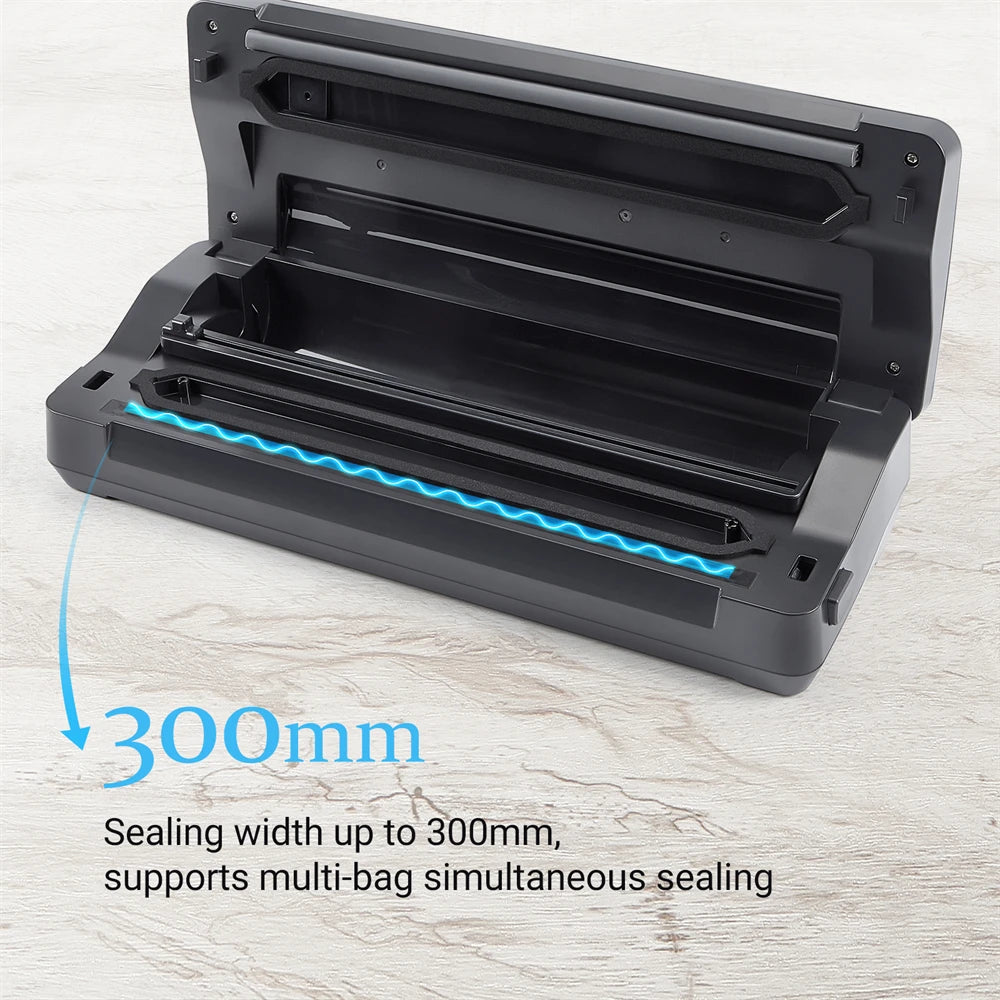 INKBIRD INK-VS02 Vacuum Sealer Packaging Machine For Food Storage Household Vacuum Food Packer Sous Vide Vacuum bag Rolls