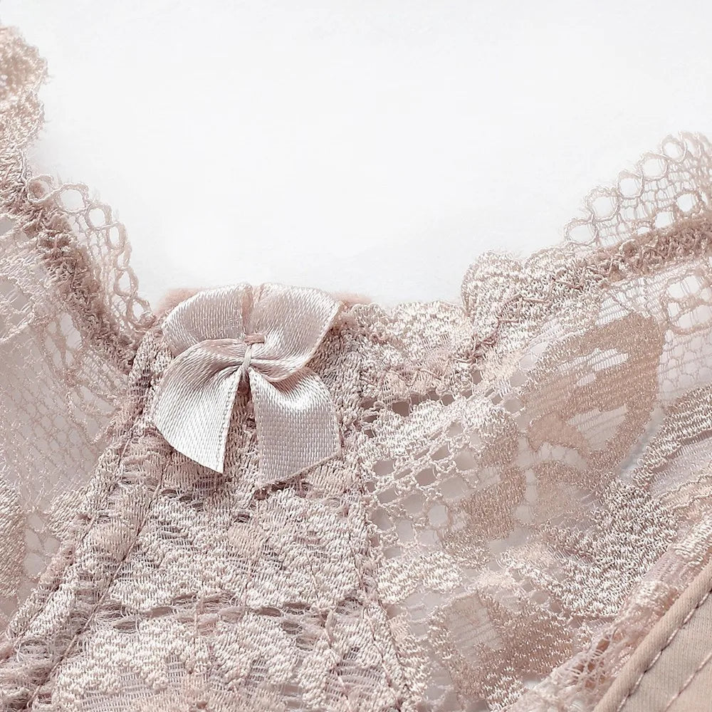 Sutien de damă DAY DAY FUN 2025 - Sutien elegant din dantelă cu armătură, mărimi plus CDE 80-105