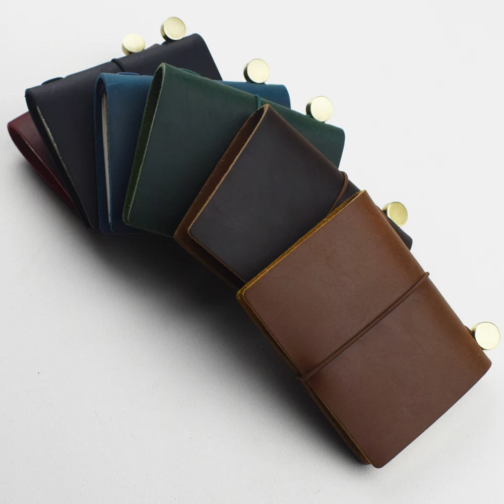 Joy Corner F7181856 Leder Pocket Notizbuch - 40 Blatt