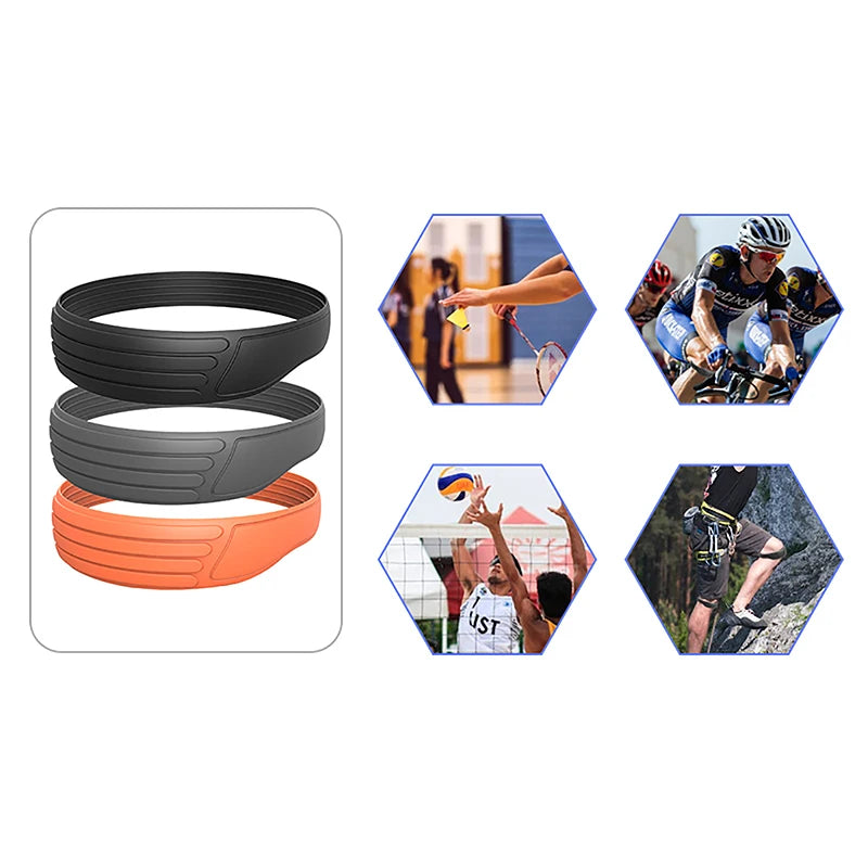 Kniebandage 2025: Jiauting New Patella Strap Knee Brace Silica Gel - Patella Belt Elastic Protection Kneecap Running Sports Fitness Basketball Strong Support Collection