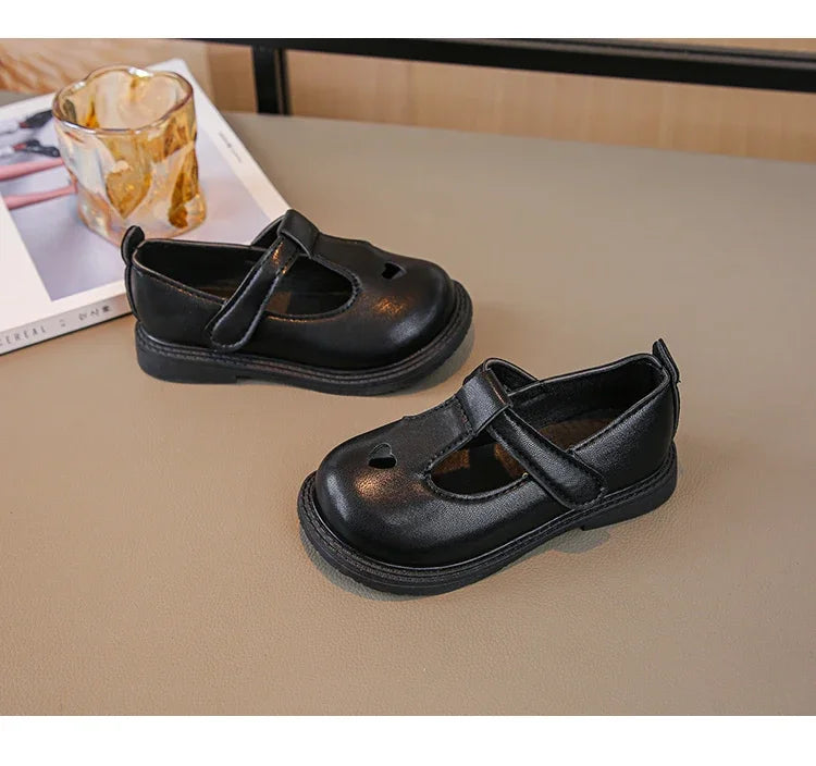 Lina Prinzessin Lederschuhe T-Riemen - Größe 20-27 Weich