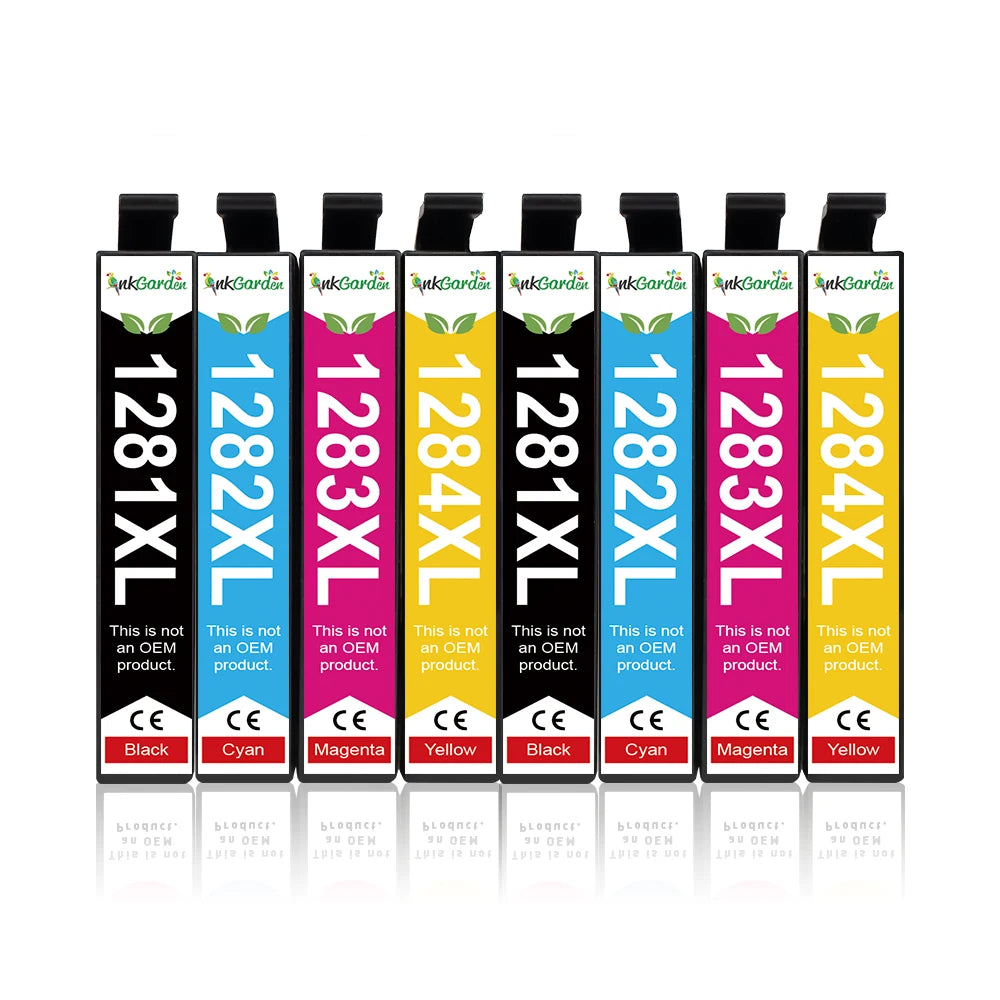 T1281 Tintenpatrone kompatibel Epson - 18ml K/C/M/Y