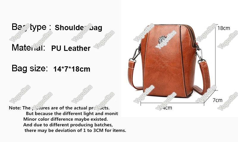 Modische Vielseitige Handy Tasche 2025 - Neue Casual Schulter Crossbody Kleine Tasche - Künstlerisch Retro Mini Tasche Frauen